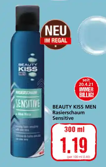 Spar Beauty Kiss Men 300ml Angebot
