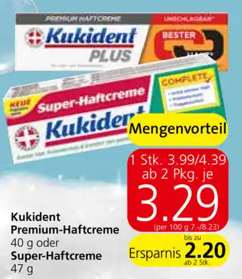 Spar Kukident Premium-Haftcreme Angebot