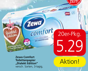 Spar Zewa Comfort Toilettenpapier Angebot