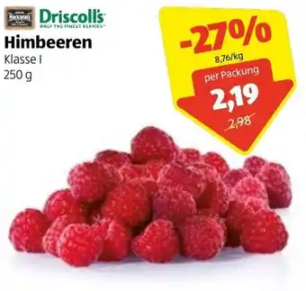 Hofer Himbeeren 250g Angebot