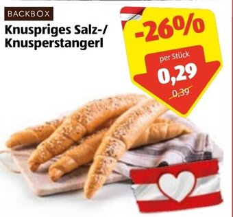 Hofer Knuspriges Salz-/ Knusperstangerl Angebot