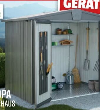 Bauhaus Gerätehaus Europa Angebot