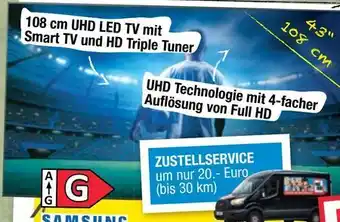 Maximarkt LED TV 43TU7170 Angebot