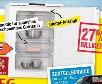 Maximarkt Gefrierschrank ATB68FNW Angebot