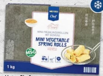 Metro Frühlingsrolle Gemüse Mini Angebot