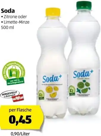 Hofer Soda 500 ml Angebot