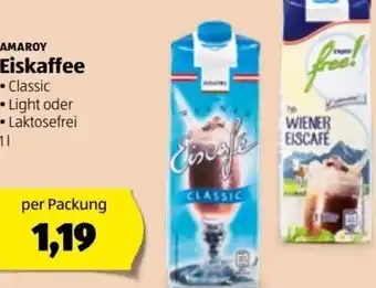 Hofer Eiskaffee 1l Angebot