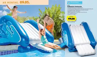 Hofer Aufblasbare Poolrutsche 333x206x117 cm Angebot