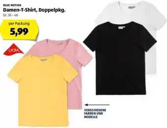Hofer Damen-T-Shirt, Doppelpkg. 36-46 Angebot