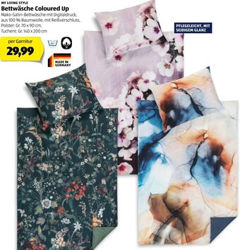 Hofer Bettwäsche Coloured Up Angebot