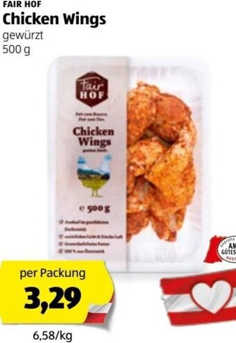 Hofer Chicken Wings 500 g Angebot