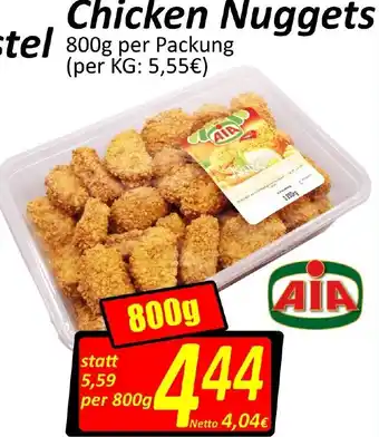 Wurstico Chicken Nuggets 800g Angebot