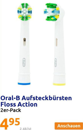 Action Oral-B Aufsteckbürsten Floss Action Angebot