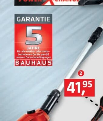 Bauhaus Akku-Rasentrimmer GE-CT 18 Li Solo Angebot