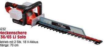 Zgonc Akku-Heckenschere GE-CH 36-65 Li Solo Angebot