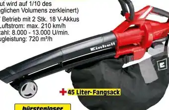 Zgonc Akku-Laubsauger GE-CL 36 Li E Solo Angebot