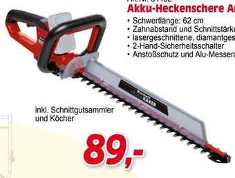 Zgonc Akku-Heckenschere Arcurra Angebot