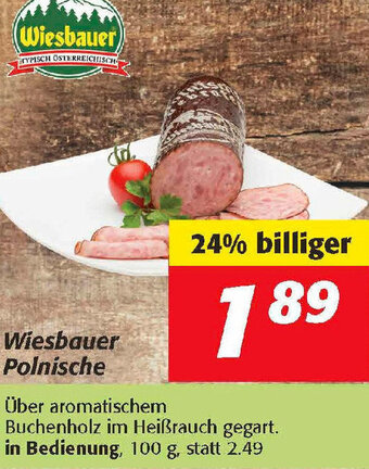 Nah&Frisch Wiesbauer Polnische 100 g Angebot