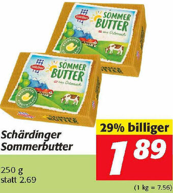 Nah&Frisch Schärdinger Sommerbutter 250 g Angebot