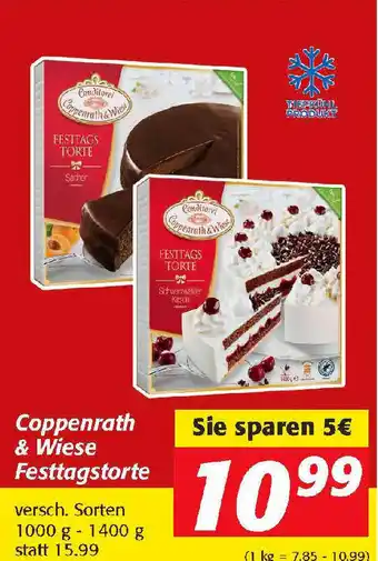 Nah&Frisch Coppenrath & Wiese Festtagstorte 1000-1400g Angebot