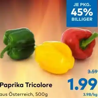 T&G Paprika Tricolore 500g Angebot