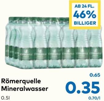 T&G Römerquelle Mineralwasser 1.5 Liter Angebot