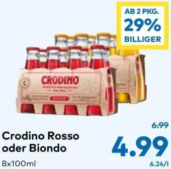 T&G Crodino Rosso oder Biondo 8x100ml Angebot