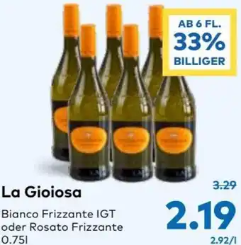 T&G La Gioiosa 0.75l Angebot