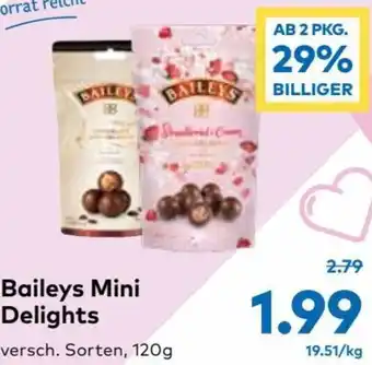 T&G Baileys Mini Delights 120g Angebot
