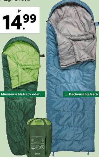 Lidl Schlafsack Angebot