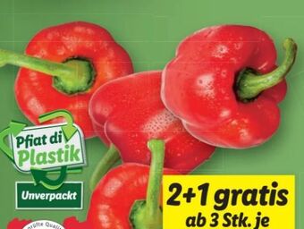 Lidl Paprika Angebot