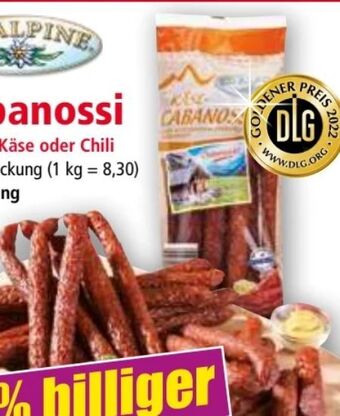 Norma Cabanossi Angebot