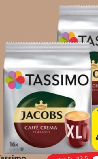 Spar Tassimo Kaffeekapseln Angebot
