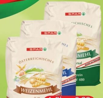 Spar Weizenmehl Angebot