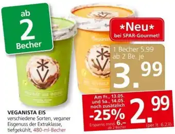 Spar Veganista Eis 480-ml Angebot