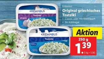 Lidl Original Griechisches Tzatziki 250 g Angebot