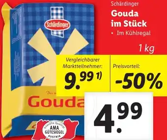 Lidl Gouda 1 kg Angebot