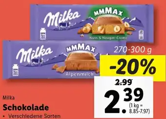 Lidl Schokolade 270-300 g Angebot