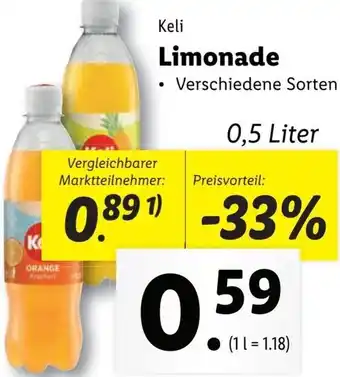 Lidl Limonade 0,5 Liter Angebot