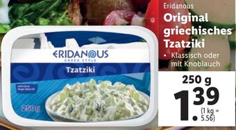 Lidl Original Griechisches Tzatziki 250 g Angebot