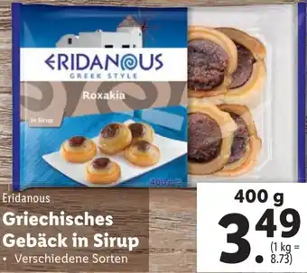 Lidl Griechisches Gebäck In Sirup 400g Angebot