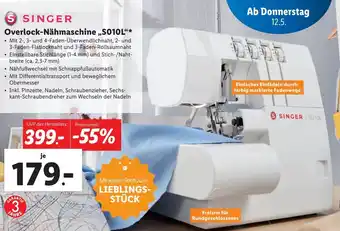 Lidl Overlock-Nähmaschine Angebot