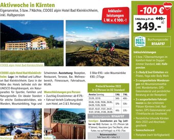 Lidl Aktivwoche in Kärnten Angebot