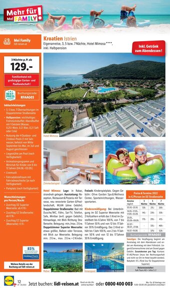 Lidl Kroatien-Istrien Angebot