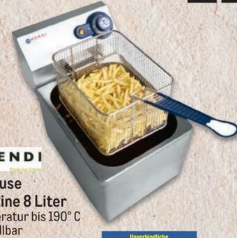 Metro Fritteuse Blue Line Angebot