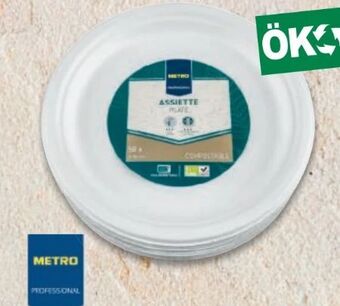Metro Zuckerrohr Teller Angebot