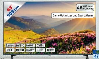 Metro LED TV 43UP77006LB Angebot