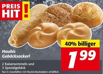 Nah&Frisch Haubis Gebäcksackerl Angebot
