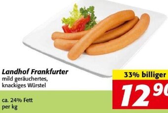 Nah&Frisch Landhof Frankfurter per kg Angebot