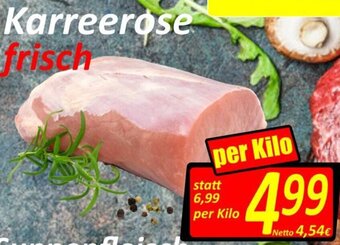 Wurstico Karreerose per kilo Angebot